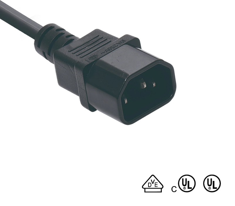 JT-SZ3/FY-SZ3 IEC コネクタ雄プラグ C14 ドイツと米国の規格に準拠