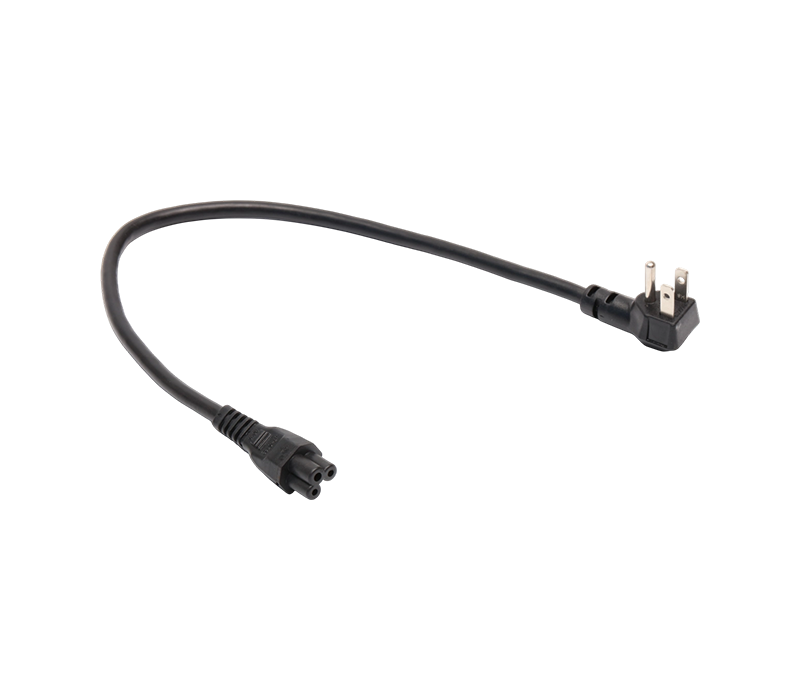 JT-3B+JT-ST2B/ST2B 15A 125V 米国標準 3 ピン 90 度角度プラグイン コネクタ (IEC C5 用)