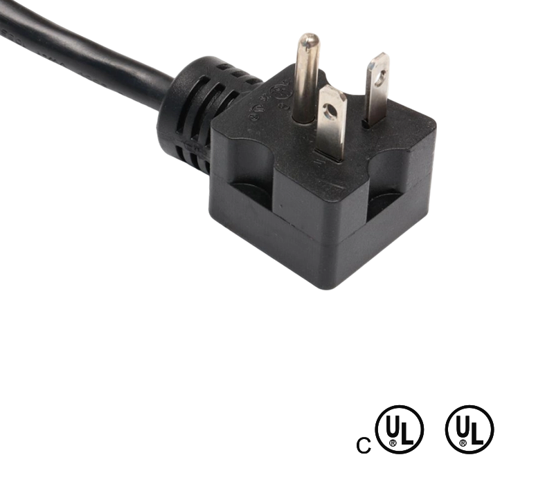 JT2-3I/JT-3H 20A 125V 米国標準 3 ピン 90 度角度プラグ