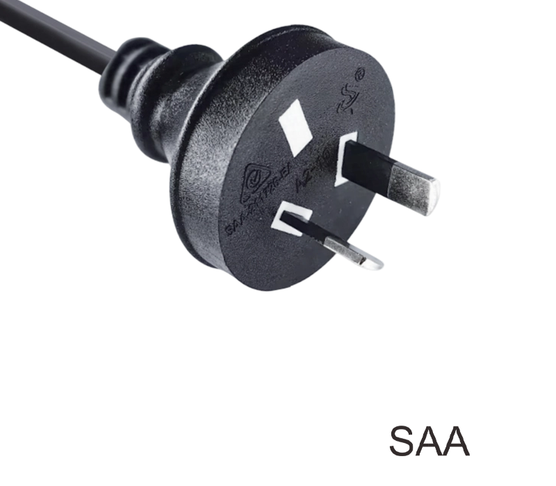 A2-7/10 10A 250V オーストラリア標準 2 ピン プラグ