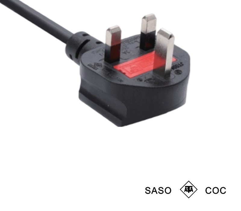 JT006A 13A 250V 英国 3 ピン プラグ、ヒューズ付き