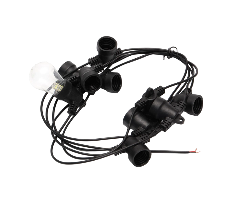 欧州標準G45フィラメント電球を使用したLEDストリングライト