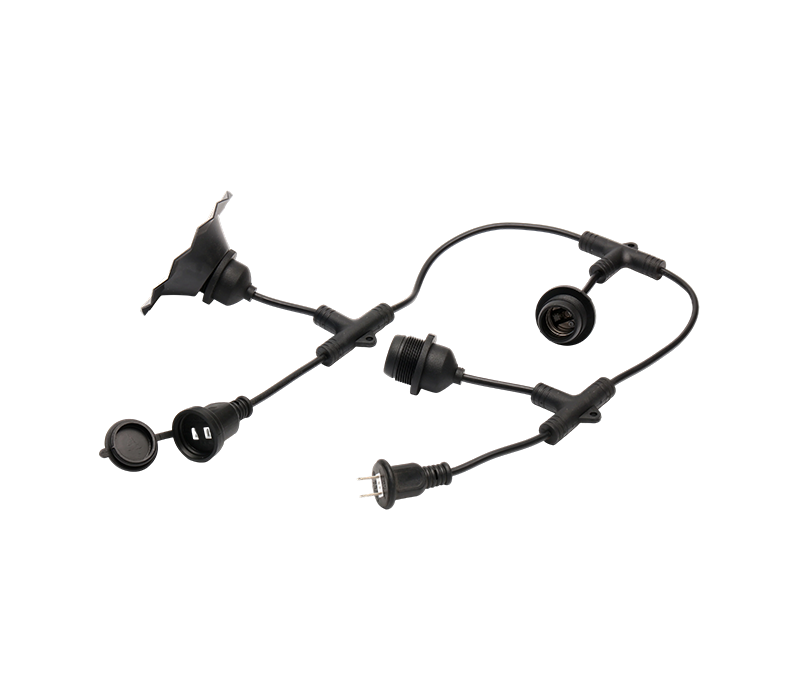 JD-2-24 米国仕様屋外照明器具 LED 防水ガーデンライト S14 ストリングライト E26 ソケット